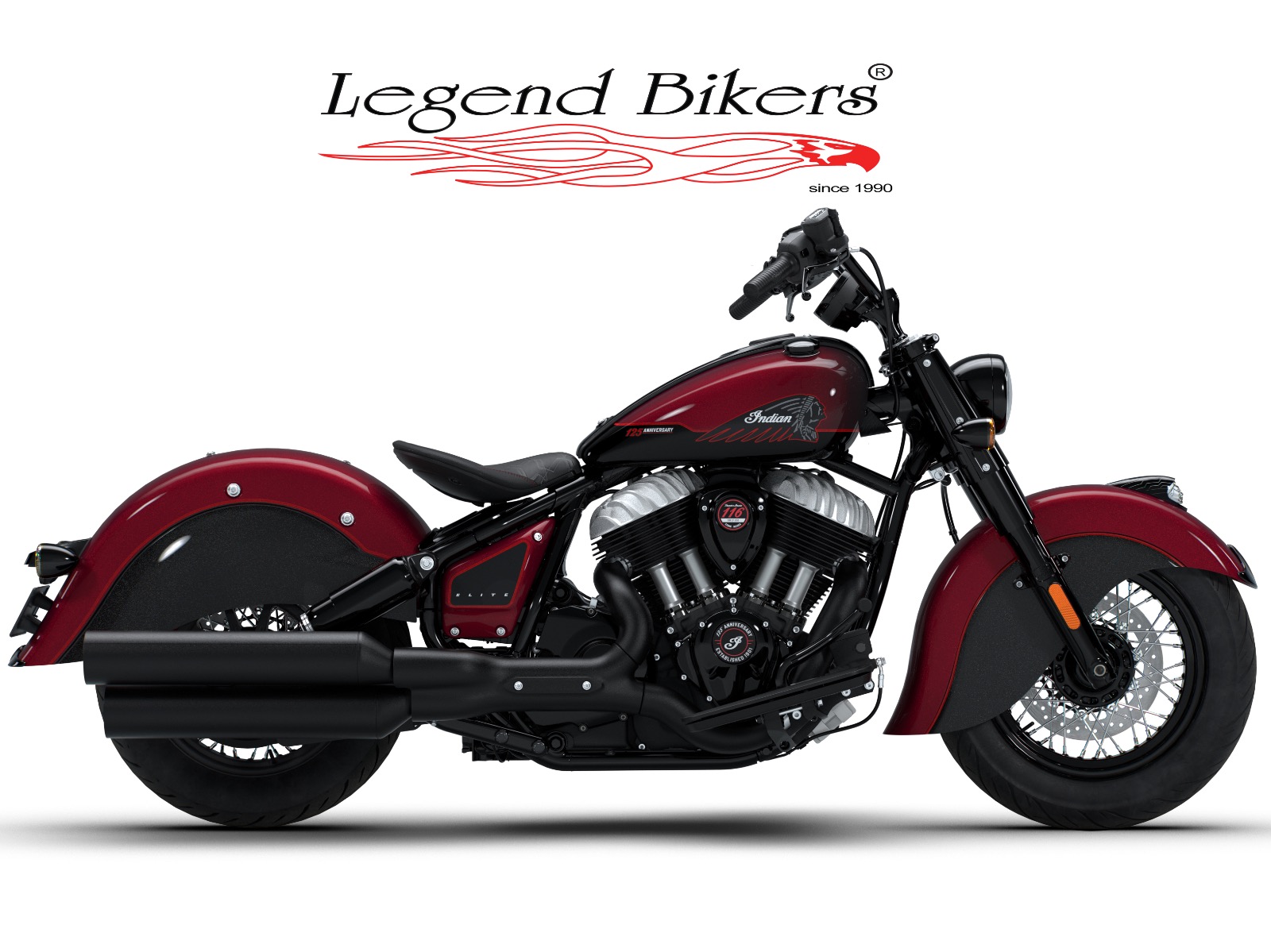 Legend Bikers - INDIAN CHIEF VINTAGE ELITE 125° ANNIVERSARY