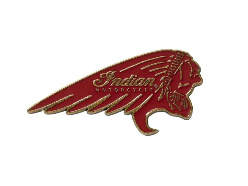 Legend Bikers - APRIBOTTIGLIE INDIAN IN METALLO